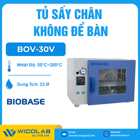 Tủ Sấy Chân Không Để Bàn Biobase BOV-30V | 30 Lít