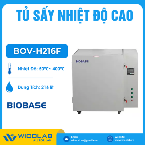 Tủ Sấy Nhiệt Độ Cao 400 Độ C Biobase BOV-H216F | 216 Lít