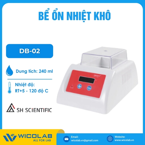 Bể Ổn Nhiệt Khô SH Scientific Hàn Quốc DB-02 | 120 Độ C - Đa Năng