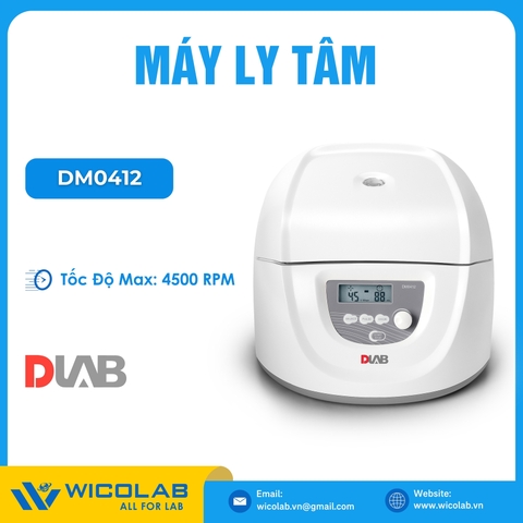 Máy Ly Tâm 4,500 Vòng/ Phút Dlab Mỹ DM0412 | A12-10P