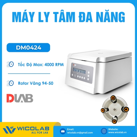 Máy Ly Tâm Đa Năng 4,000 Vòng/ Phút Dlab Mỹ DM0424 | Không chổi than