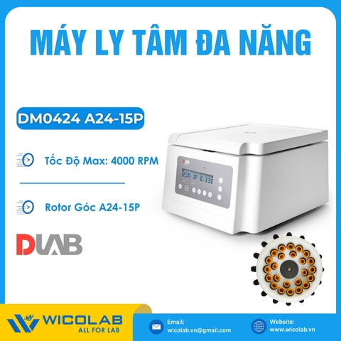 Máy Ly Tâm Đa Năng 4,000 Vòng/ Phút Dlab Mỹ DM0424 | A24-15