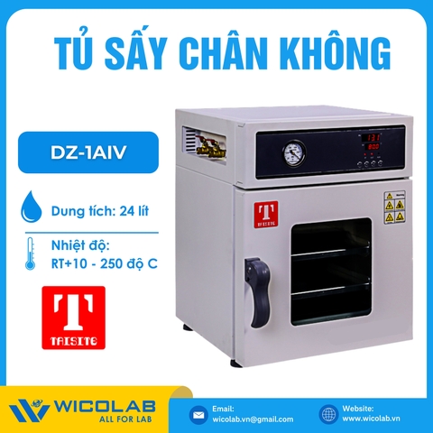 Tủ sấy chân không 24 lít Taisite Trung Quốc DZ-1AIV
