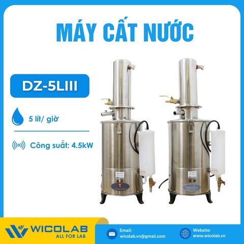 Máy Cất Nước 1 Lần Tự Động Taisite -Trung Quốc DZ-5LIII