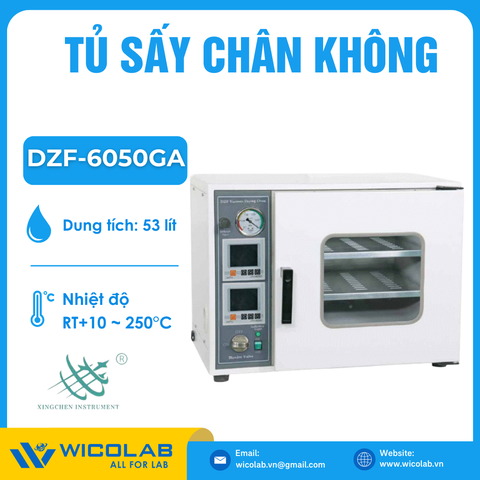 Tủ Sấy Chân Không Xingchen DZF-6050GA | 53 Lít - Buồng Thép