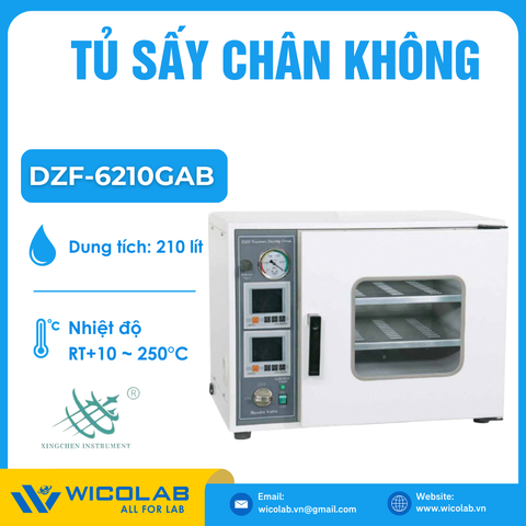 Tủ Sấy Chân Không Xingchen DZF-6210GAB | 215 Lít - Buồng Inox 201