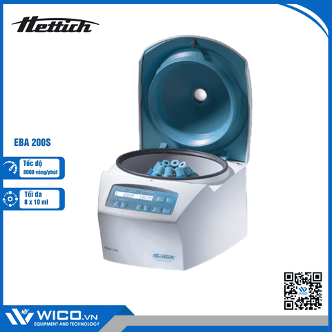 Máy ly tâm Hettich Đức EBA 200S