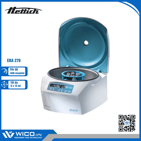 Máy ly tâm Hettich Đức EBA 270
