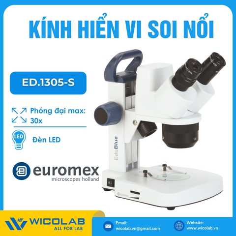 Kính hiển vi soi nổi Euromex ED.1305-S | camera 3.2MP