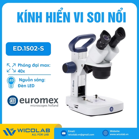 Kính hiển vi soi nổi Euromex ED.1502-S | 10/20/30 lần