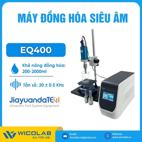 Máy Đồng Hóa Siêu Âm Jiayuanda - Trung Quốc EQ400 | Tối Đa 2000ml