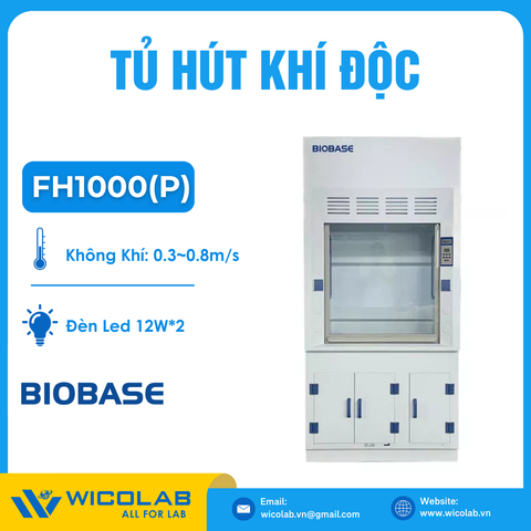 Tủ Hút Khí Độc Biobase Trung Quốc FH1000(P) | 1.0m