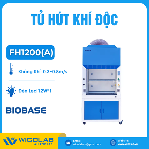 Tủ Hút Khí Độc Biobase Trung Quốc FH1200(A) | 1.2m