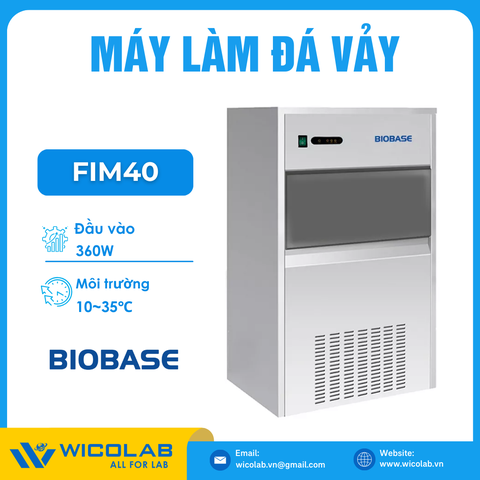 Máy Làm Đá Vảy Biobase FIM40 | 40kg/ngày