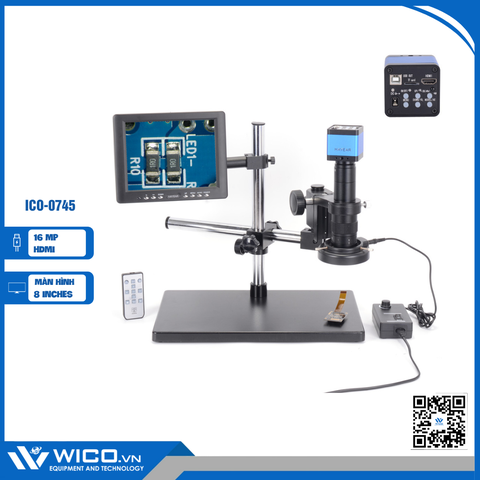 Kính Hiển Vi Kỹ Thuật Số WICO ICO-0745 | 16MP - Cổng HDMI
