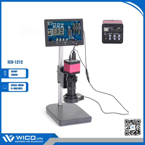 Kính Hiển Vi Kỹ Thuật Số WICO ICO - 1212 | 16MP - Cổng HDMI