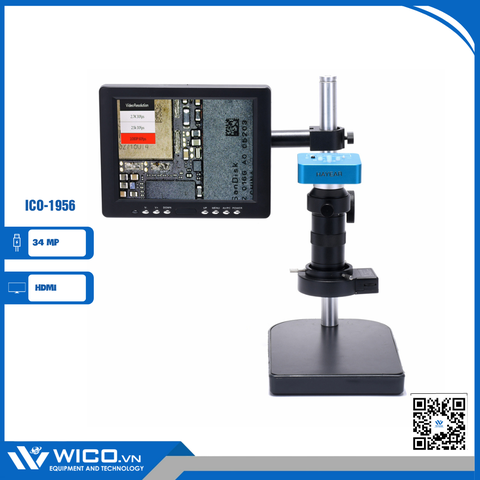 Kính Hiển Vi Kỹ Thuật Số WICO ICO-1956 | 34MP - Cổng HDMI