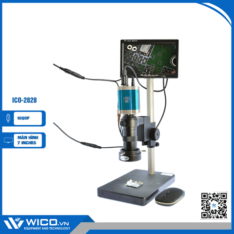 Kính Hiển Vi Điện Tử WICO ICO-2828 |  1080P - Cổng VGA
