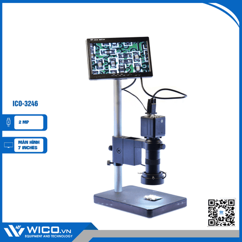 Kính hiển vi Điện Tử WICO ICO-3246 | 2.0MP - Cổng VGA