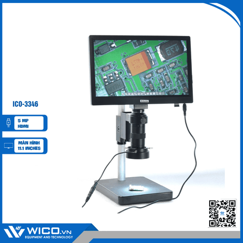 Kính Hiển Vi Điện Tử WICO ICO-3346 |  5.0MP - Cổng USB