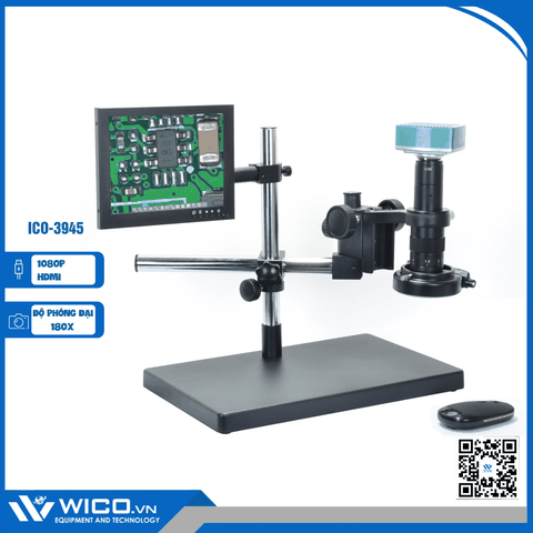 Kính Hiển Vi Điện Tử Wico ICO-3945 | HD 1080P - Cổng HDMI