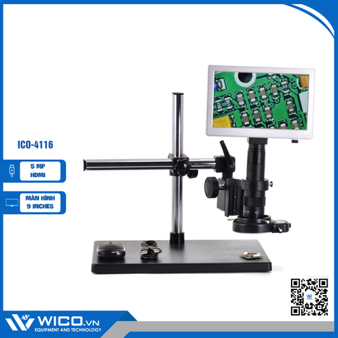 Kính Hiển Vi Kỹ Thuật Số WICO ICO- 4116 | 5.0MP - Cổng HDMI