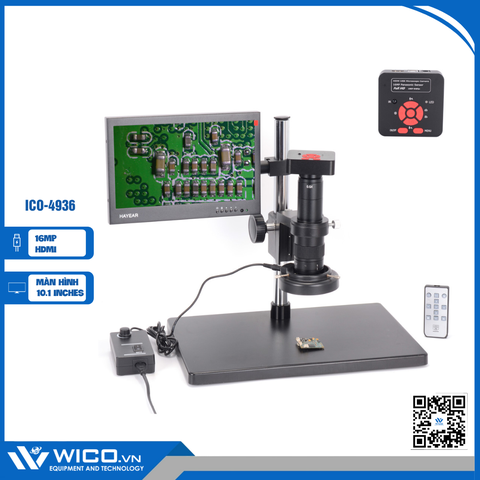 Kính Hiển Vi Kỹ Thuật Số Wico ICO-4936 | 16MP Full HD - Cổng HDMI