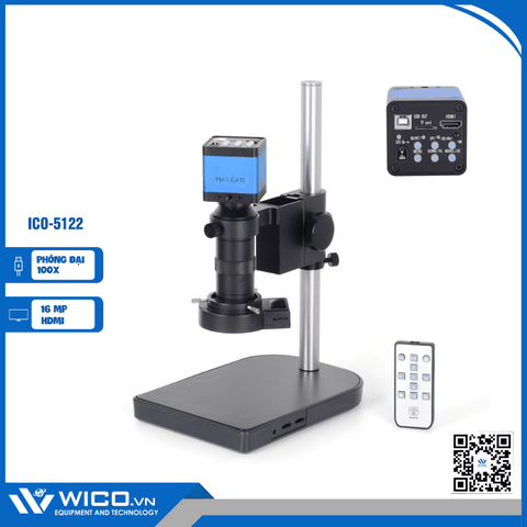 Kính Hiển Vi Điện Tử WICO ICO-5122 | 16MP - Cổng HDMI/USB