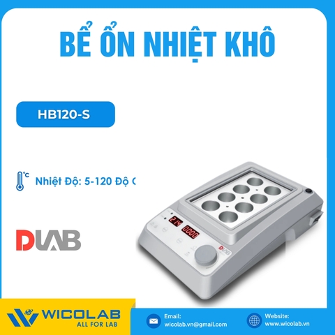 Máy Ủ Nhiệt Khô Dlab Mỹ HB120-S