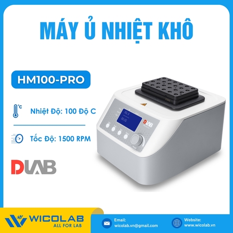 Máy Ủ Nhiệt Khô Dlab HM100-Pro | 15-100 độ C