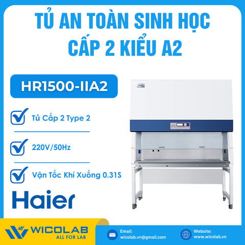 Tủ An Toàn Sinh Học Cấp 2 Kiểu A2 Haier HR700-IIA2 | 0.6M