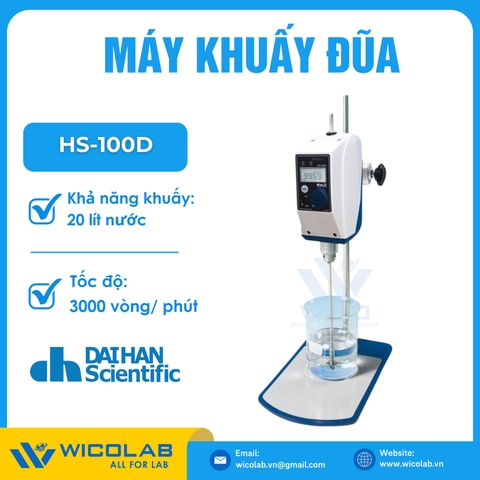 Máy Khuấy Đũa Hiện Số 3,000 Vòng/ Phút Daihan HS-100D