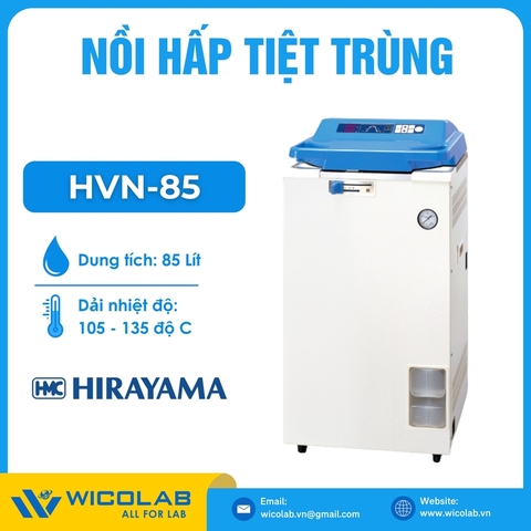 Nồi Hấp Tiệt Trùng Hirayama - Nhật Bản HVN-85 | 85 Lít