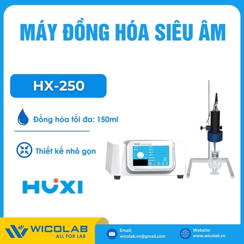 Máy Đồng Hóa Siêu Âm Huxi Trung Quốc HX-250| 150ml Mẫu