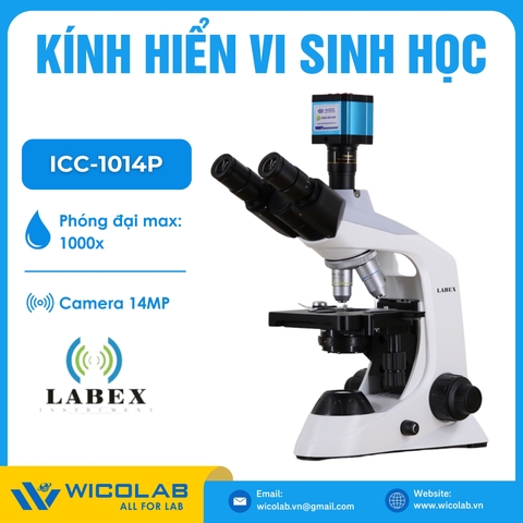 Bộ Kính Hiển Vi Kết Nối Máy Tính ICC-1014P | Camera 14MP
