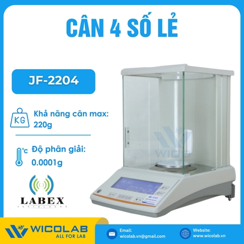 Cân Phân Tích 4 Số Lẻ Labex Anh JF2204 | 220g