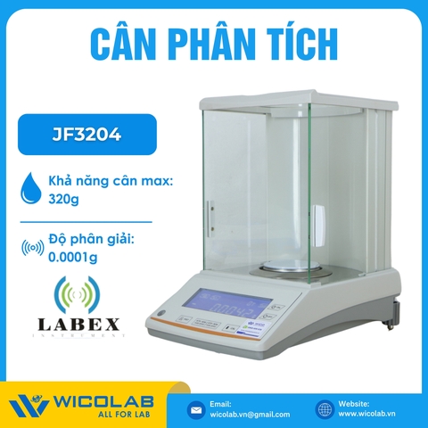 Cân Phân Tích 4 Số Lẻ Labex Anh JF3204 | 320g - 0.0001g