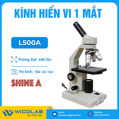 Kính Hiển Vi 1 Mắt Shinea Trung Quốc L500A | 640X