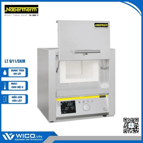 Lò Nung 4 Mặt Chống Ăn Mòn Nabertherm LT 9/11/SKM/B410 | Cửa Trượt