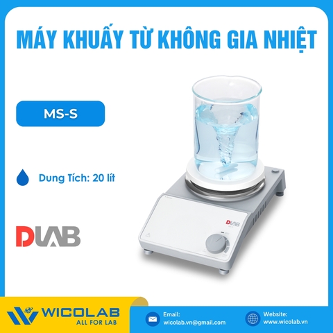 Máy Khuấy Từ Không Gia Nhiệt Dlab MS-S | Đường kính 135mm