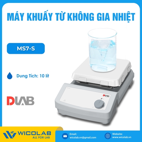 Máy Khuấy Từ Không Gia Nhiệt Dlab MS7-S | Mặt 184x184mm