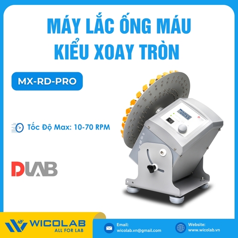 Máy Lắc Ống Nghiệm Kiểu Xoay Tròn Rotator MX-RD-PRO