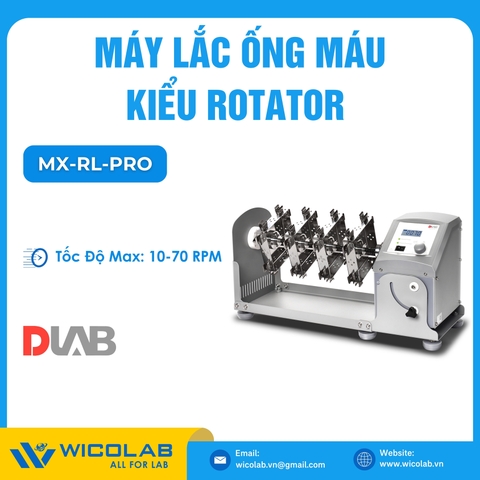 Máy Lắc Ống Nghiệm Kiểu Rotator Dlab MX-RL-Pro