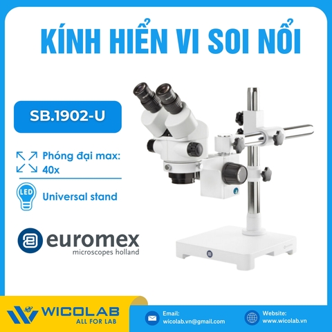 Kính Hiển Vi Soi Nổi Euromex SB.1902 | 7 Đến 45 Lần