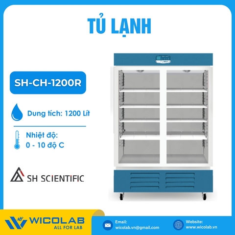 Tủ Lạnh 0-10 Độ C SH Scientific Hàn Quốc SH-CH-1200R | 1200 Lít