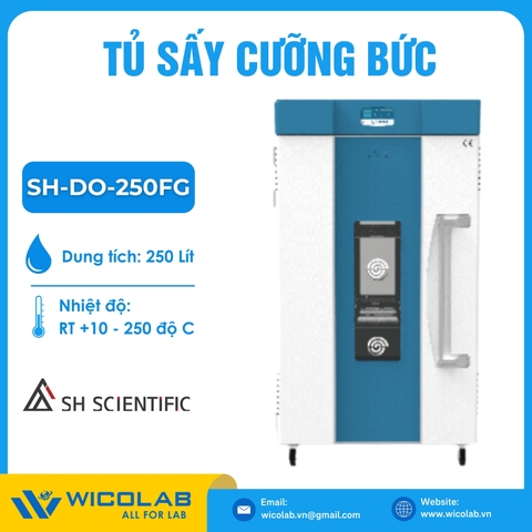 Tủ Sấy Cưỡng Bức 250 Độ C SH Scientific SH-DO-250FG | 250 Lít