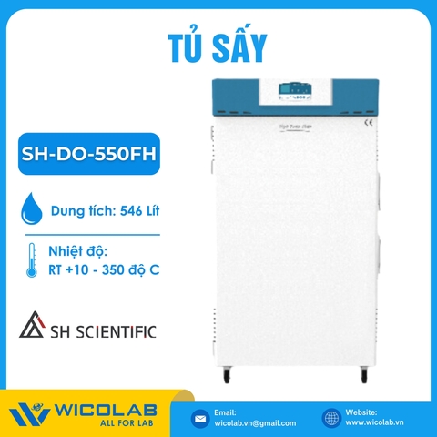 Tủ Sấy Nhiệt Độ Cao 350 Độ SH Scientific Hàn Quốc SH-DO-550FH |  540 Lít