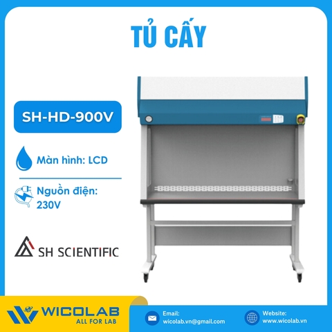 Tủ Cấy Vi Sinh SH Scientific Hàn Quốc - Dòng Khí Thổi Đứng SH-HD-900V | 0.86M
