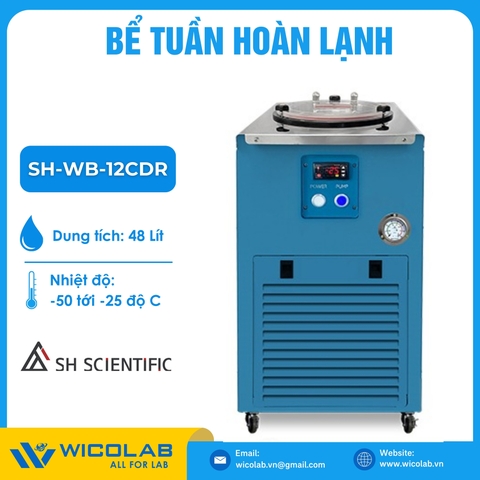 Bể Tuần Hoàn Lạnh -60 Độ SH Scientific SH-WB-12CDR | 12.5 Lít