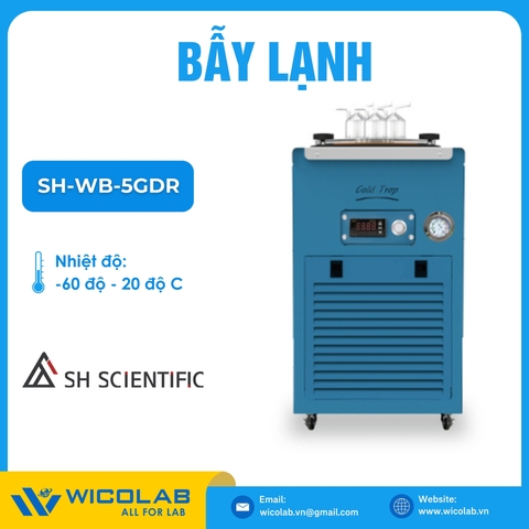 Bẫy Lạnh - Cold Trap -40 Độ SH Scientific Hàn Quốc SH-WB-5GDR